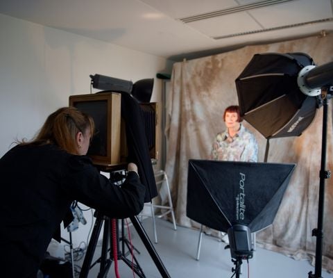 Portrait de collodion humide avec Marjolaine Vuarnesson