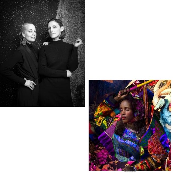 Photographie d’exposition de Cooper & Gorfer présentée dans le cadre du festival Les Femmes