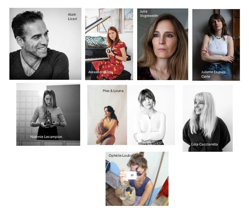 Portraits des photographes émergents candidats aux Zooms 2025