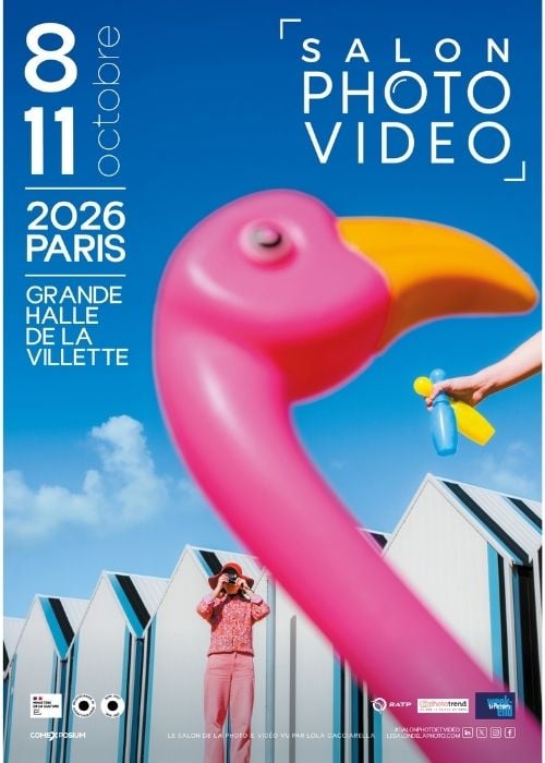 Affiche officielle du Salon Photo & Vidéo 2026 à Paris