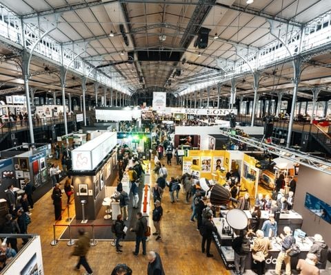 Vue du Salon Photo & Vidéo 2026 avec visiteurs et stands