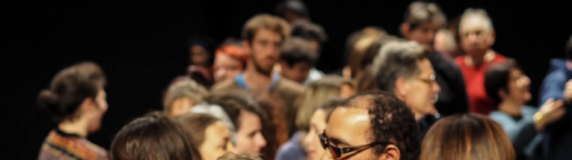 Malvoyants sur le salon