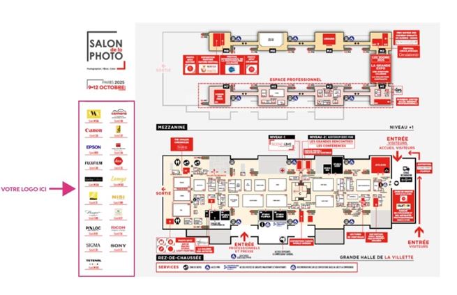 Plan du Salon de la Photo