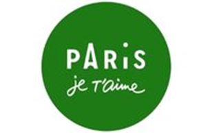 Logo vert de Paris Je t'aime