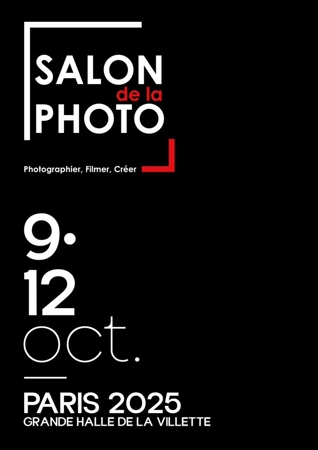 Logo blanc Salon de la Photo