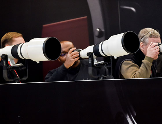 Des photographes prennent des photos