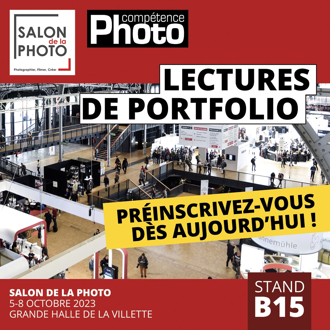 Visuel du Salon de la Photo pour les inscriptions de lectures de portfolio